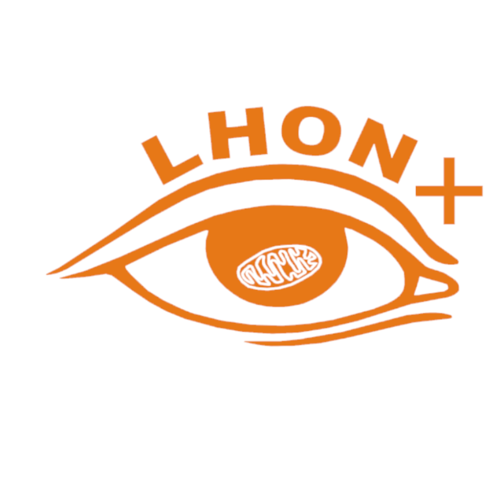 LHON plus symbol white